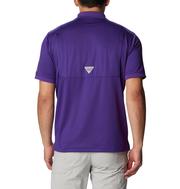 LSU Columbia PFG Tamiami Polo